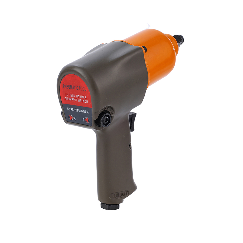 What causes abnormal vibrations during the use of pneumatic wrench?