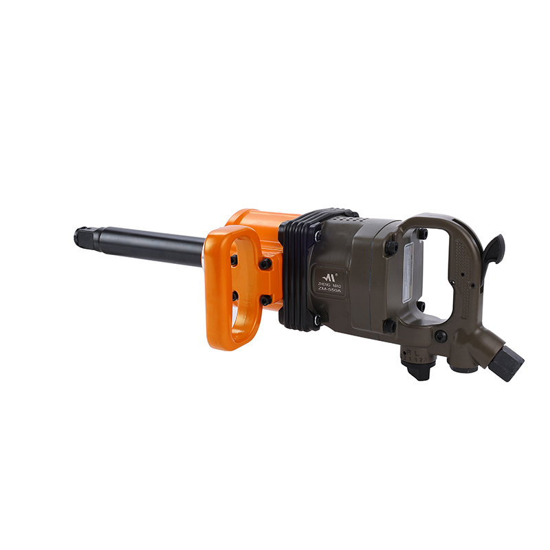 How can the hammering mechanism of a pneumatic tool like a big wind cannon be increased to improve the striking frequency?